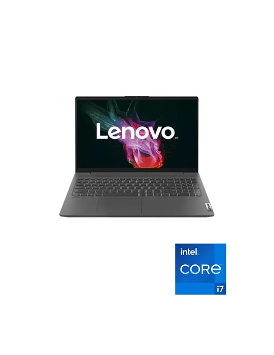  Laptop - Lenovo IdeaPad IP5 Core i7-1165G7-8GB-1TB-256GB SSD-Intel Iris Xe graphics-15.6 FHD-DOS-Graphite Grey