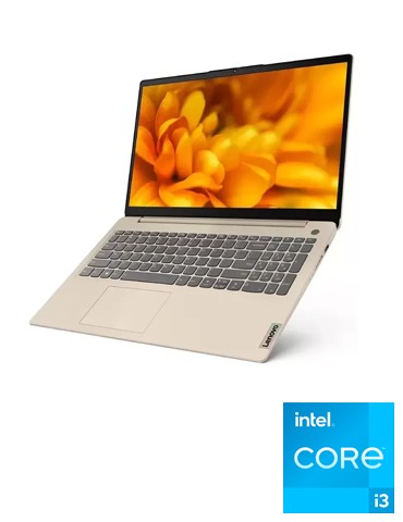 Lenovo IdeaPad 3 i3-1115G4-4GB-1TB-Intel Graphics-15.6 HD-Windows 11-Sand color