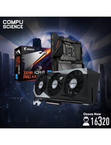 Bundle MB GIGABYTE™ Intel® Z590 AORUS Pro AX-VGA GIGABYTE Radeon™ RX 6800 GAMING OC 16G