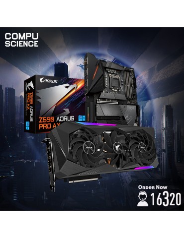 Bundle MB GIGABYTE™ Intel® Z590 AORUS Pro AX-VGA GIGABYTE AORUS GeForce RTX™ 3070 Ti MASTER 8G