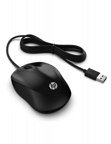 HP X1000-4QM14AA Wired Mouse Original-Black