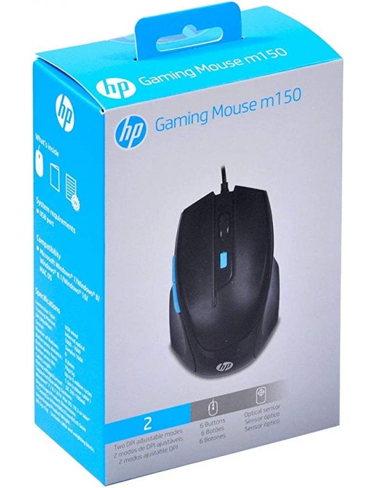  Mouse - HP Wired Gaming Mouse M150 Original-1QW50AA