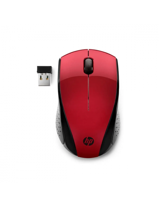  Mouse - HP 220 Wireless Mouse Red-X10AA