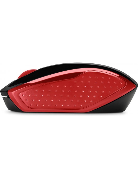  Home - HP 200 Wireless Mouse 2HU82AA Red