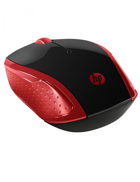  Mouse - HP 200 Wireless Mouse 2HU82AA Red