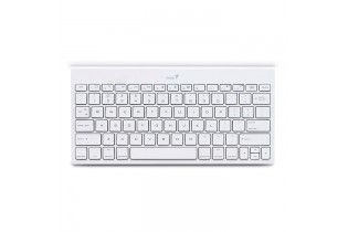  لوحات مفاتيح مع الماوس - KB Genius Luxepad 9000-Ultra-Thin Bluetooth-White Arabic