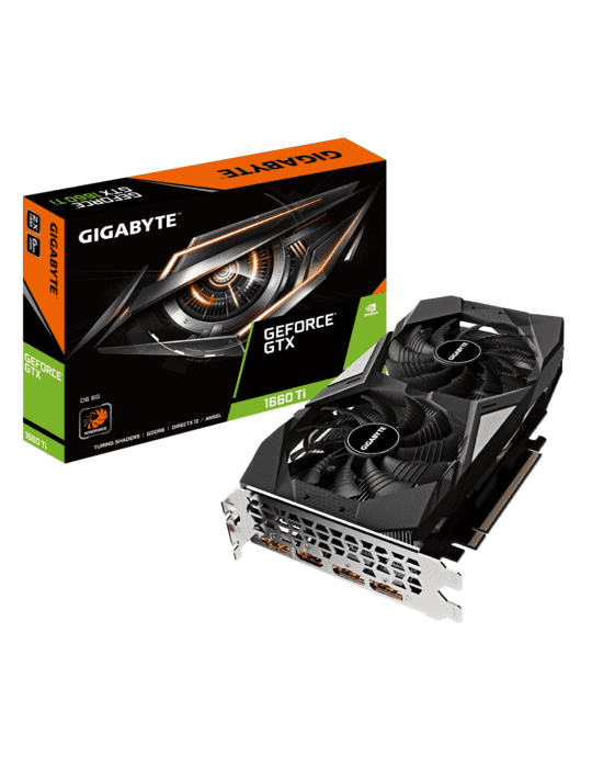  VGA - VGA GIGABYTE™ GeForce® GTX 1660 Ti D6 6GB