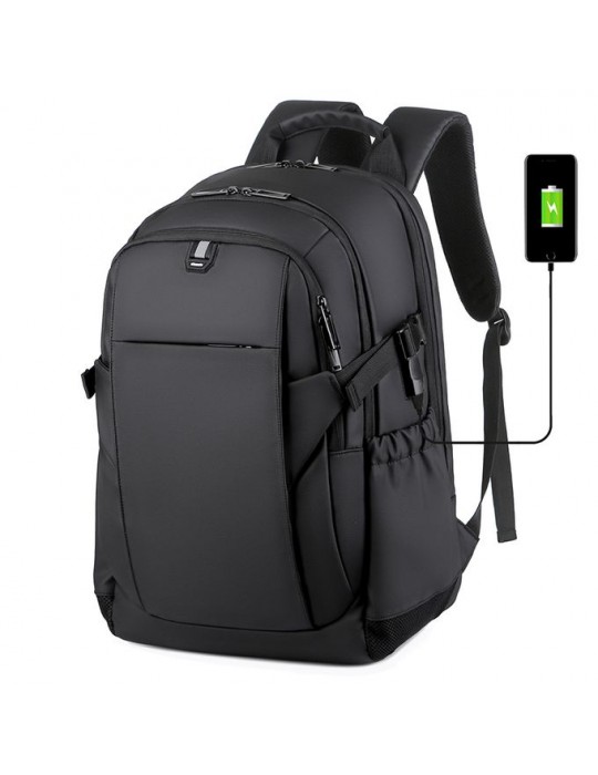  الصفحة الرئيسية - Rahala 2204 Laptop Backpack-17 inch-Black