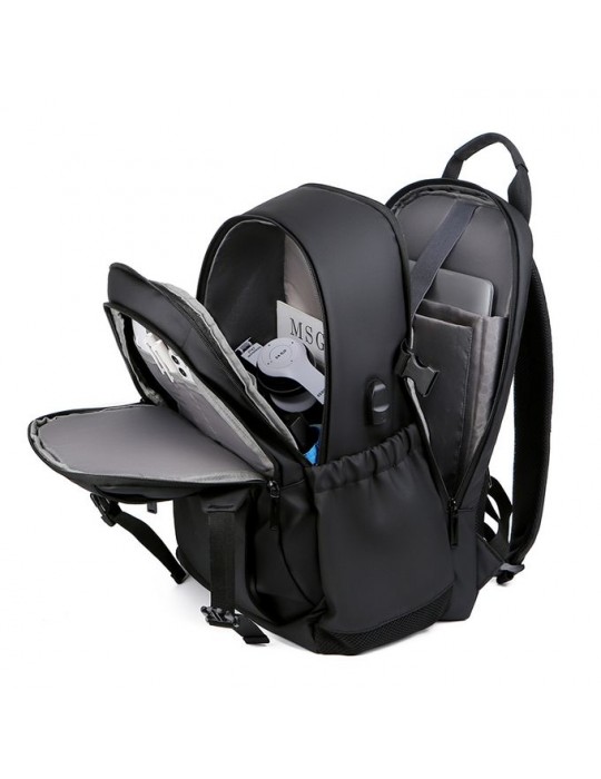 Carry Case - Rahala 2209 Laptop Backpack-15.6 Inch-Black