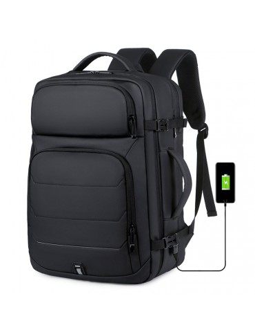 Rahala 2201 Laptop Backpack-17 Inch-Black