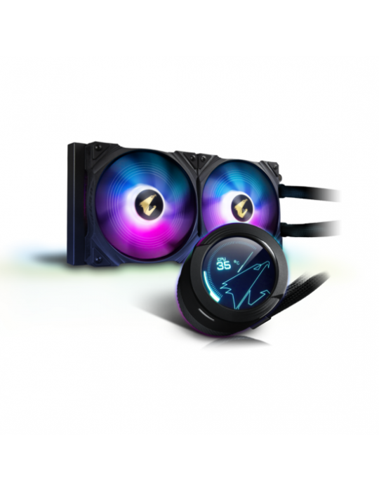  الصفحة الرئيسية - CPU Cooler GIGABYTE™ AORUS WATERFORCE X 280 RGB
