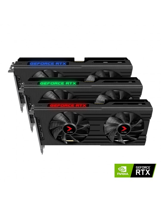  VGA - VGA PNY GeForce RTX 3050 8GB XLR8 Gaming REVEL EPIC-X RGB Dual Fan Edition