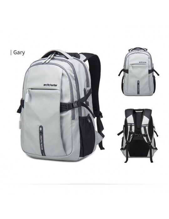  Carry Case - Arctic Hunter B00388 Laptop Backpack-15.6 inch-Gray