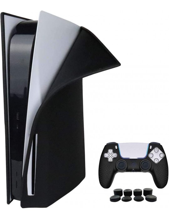  Gaming Accessories - PS5 Console + Controller Skin Silicone Cover