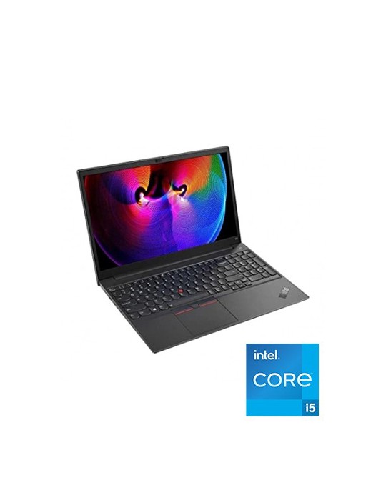  Laptop - Lenovo ThinkPad E15 i5-1135G7-8GB-SSD 512GB-Nvidia MX350-2GB-15.6 FHD-DOS-Black