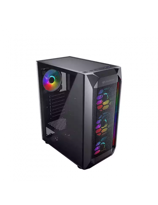  Computer Case - Case COUGAR MX410 Mesh-G RGB-Black