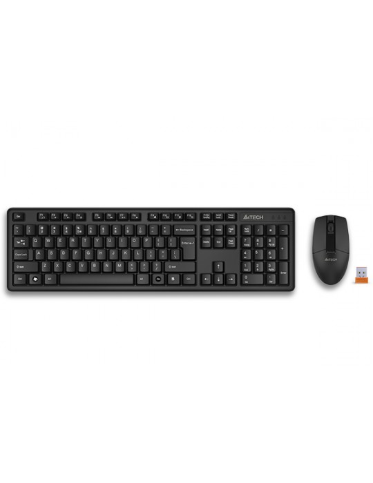  Keyboard & Mouse - A4tech KB+Mouse Wireless 3330N