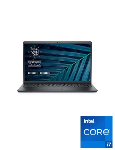 DELL Vostro 3510 Core i7-1165G7-8GB-SSD 512GB-MX350-2GB GDDR5-15.6 FHD-DOS-Black