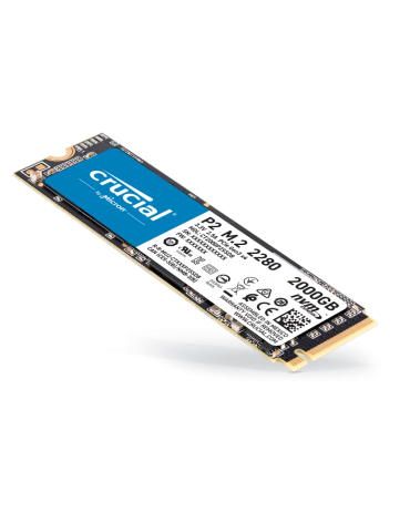 SSD Crucial P2 2TB M.2 2280 NVMe PCIe Gen 3 x4