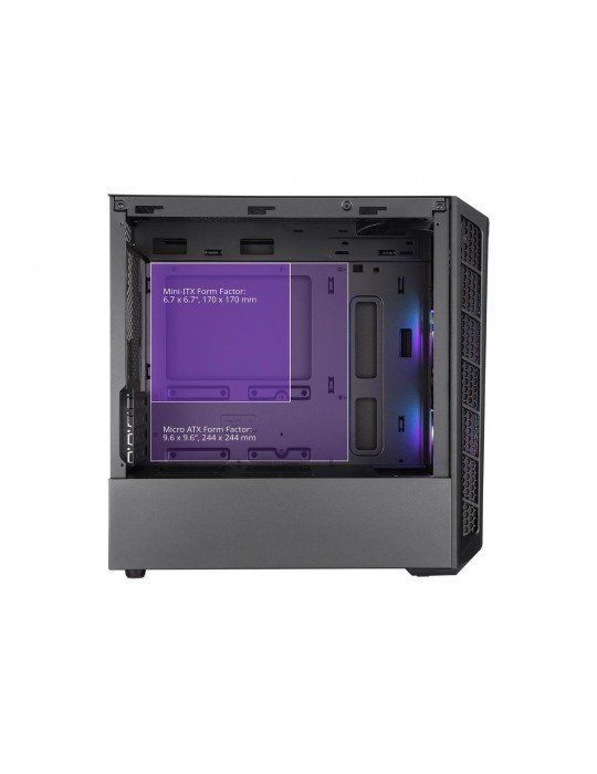  Computer Case - Case Cooler Master MASTERBOX MB320L ARGB-PSU 600W