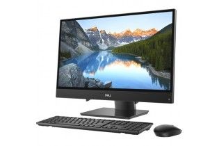  Desktop - Dell All-in-one Inspiron 3480-Intel Core i7-8565U-12GB DDR4-1TB HDD-23.8" FHD Touch-Intel UHD Graphics 620-DOS-Black