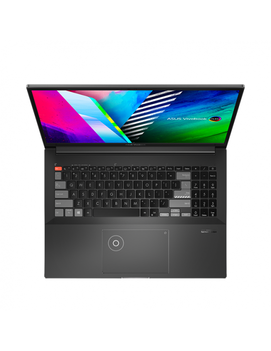  كمبيوتر محمول - ASUS Vivobook Pro 16X OLED N7600PC-OLED007W i7-11370H-16GB-SSD 1TB-RTX3050-4GB-16 inch 4K OLED-Win11-Grey Color