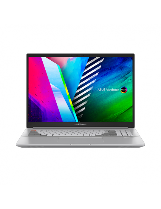  كمبيوتر محمول - ASUS Vivobook Pro 16X OLED M7600QC-OLED007W R7-5800H-16GB-SSD 1TB-RTX3050-4GB-16 inch 4K OLED-Windows11-Grey