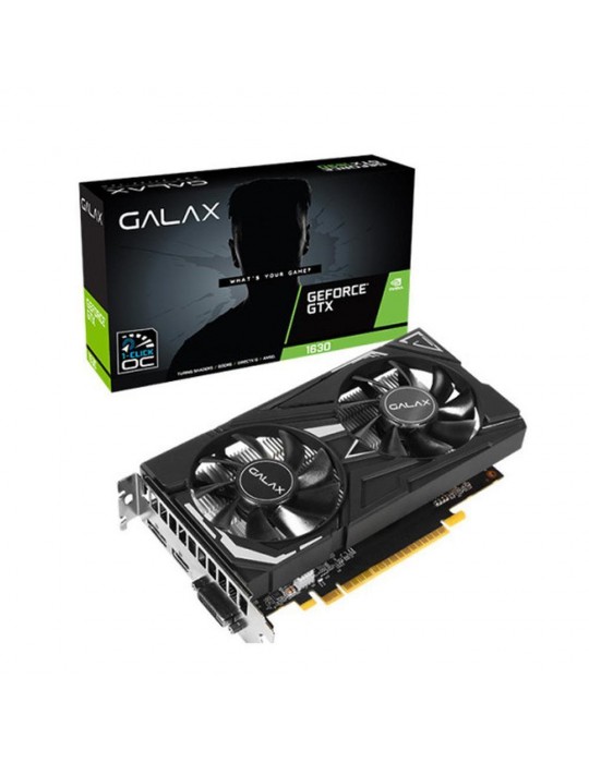  VGA - VGA Galaxy GeForce GTX1630 Dual OC 4GB DDR6 64Bit