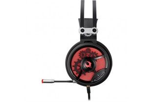  Headphones - Headset Bloody M660 7.1 HiFi USB BLACK+RED