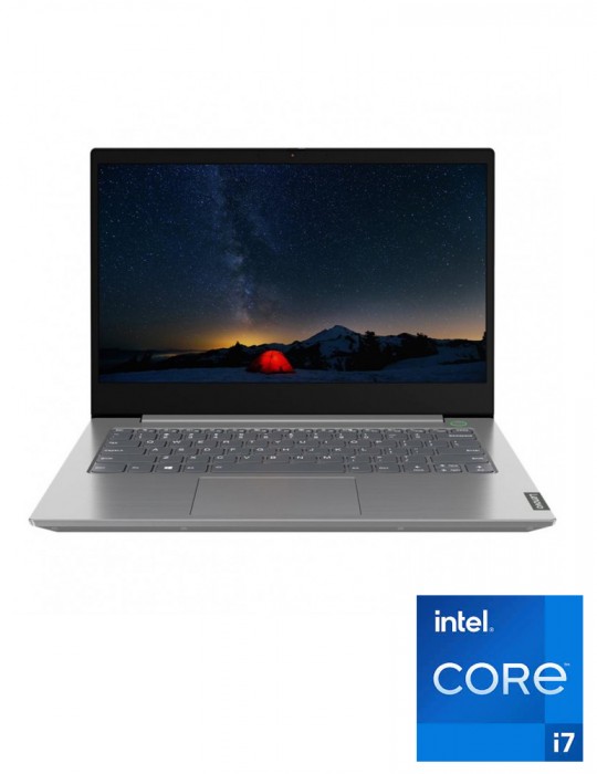  Laptop - Lenovo ThinkBook 15 G2 i7-1165G7-8GB-SSD 256 GB-Nvidia MX450-2GB-15.6 FHD-DOS-Mineral Grey-Carry Case