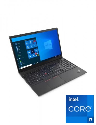 Lenovo ThinkPad E15 Gen2 11th Intel Core i7-1165G7-8GB-512GB SSD-NVIDIA GeForce MX450 2GB-15.6FHD-DOS-BLACK