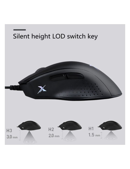  Mouse - Bloody X5 MAX Esports Gaming USB Mouse-Black