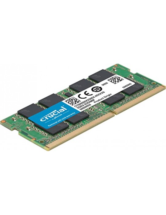  Ram - Notebook RAM Crucial 16GB/2666 DDR4 Notebook