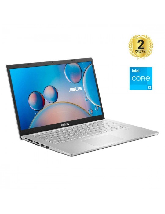  Home - ASUS Laptop X415EA-BL003W i3-1115G4-4GB-SSD 256GB-Intel® UHD Graphics-14 inch FHD-Windows11-Transparent Silver