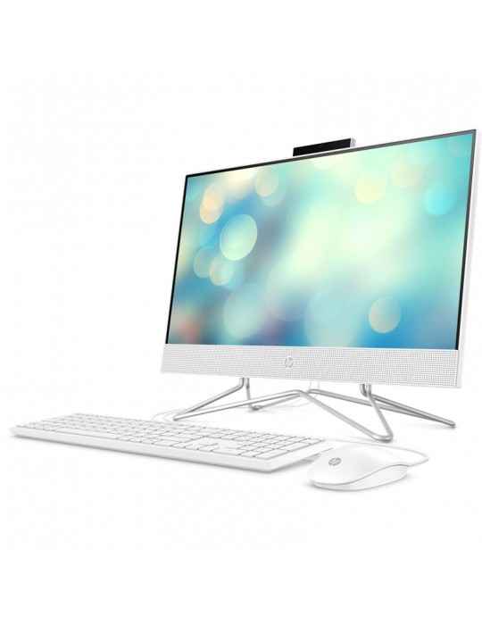 All-in-one - HP 200 G4 All-in-One PC i3-10110U-4GB-1TB-21.5 inch FHD Monitor-DOS-white