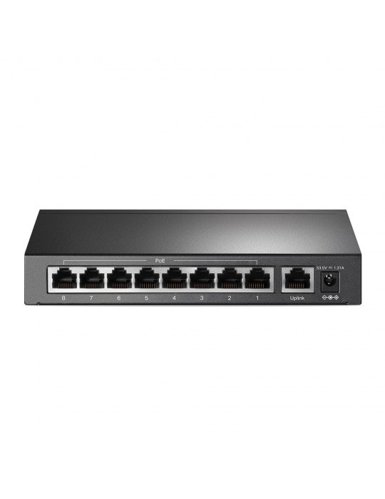  Networking - TPlink 9-Port 10/100Mbps Desktop Switch with 8-Port PoE+ SF1009P
