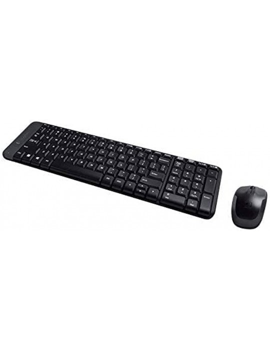  لوحات مفاتيح مع الماوس - Logitech KB+Mouse Wireless MK220