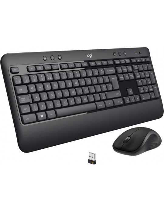  لوحات مفاتيح مع الماوس - Logitech KB+Mouse Wireless ADVANCED MK540