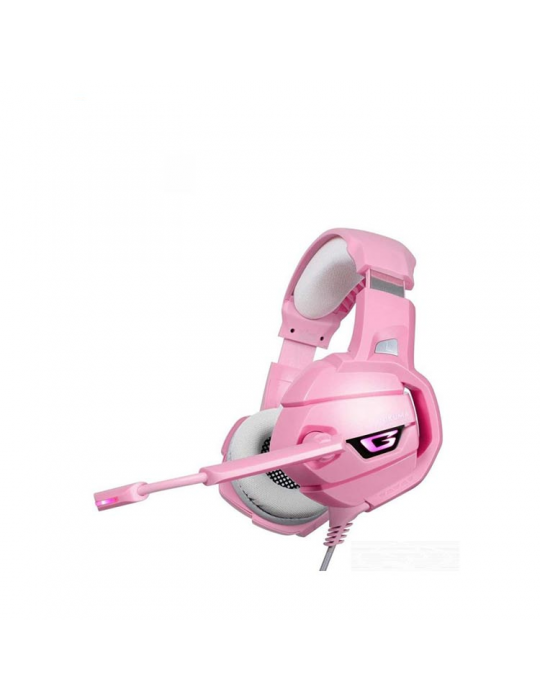 سماعات اذن - ONIKUMA K5-USB-3.5mm-Pink
