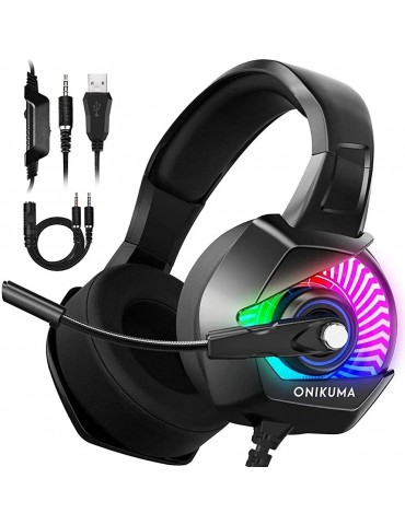 ONIKUMA K6-USB-3.5mm-RGB-Black