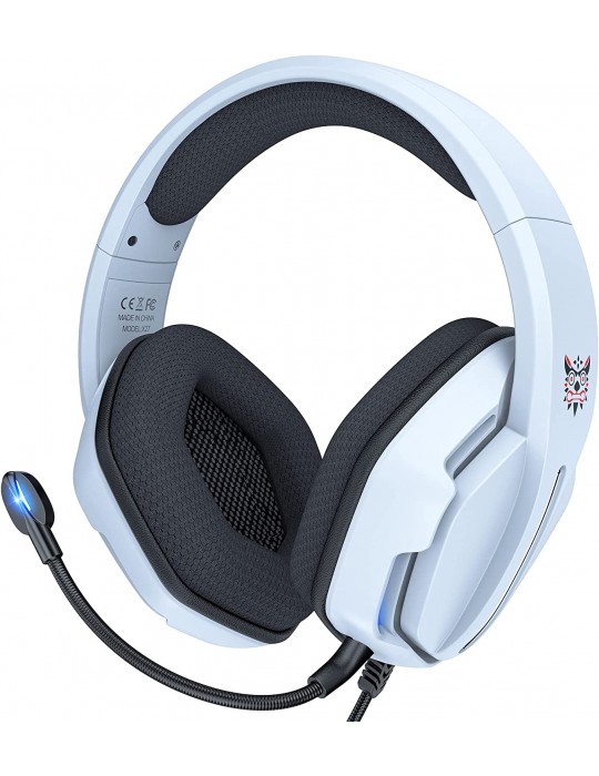  Headphones - ONIKUMA X27-USB-3.5mm-White