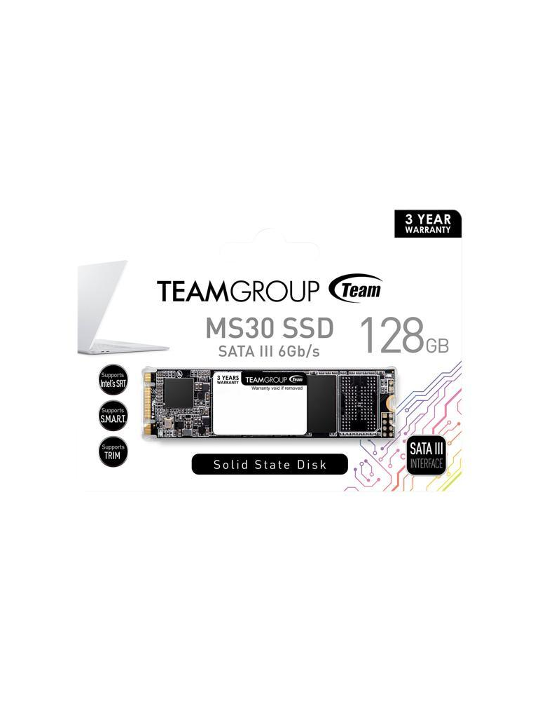 Disque Dur Team Group MS30 SSD M.2 2280 / 128 Go