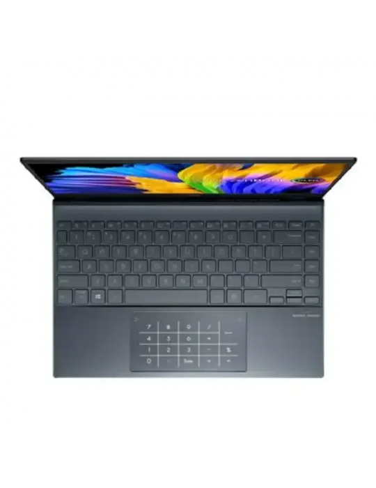  Laptop - ASUS Zenbook 13 UX325EA-OLED007W i5-1135G7-16GB-SSD 1TB-Intel Iris Xe Graphics-13.3 OLED FHD-Win11-Pine Grey-Free Slee