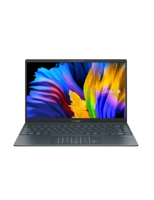  Laptop - ASUS Zenbook 13 UX325EA-OLED007W i5-1135G7-16GB-SSD 1TB-Intel Iris Xe Graphics-13.3 OLED FHD-Win11-Pine Grey-Free Slee