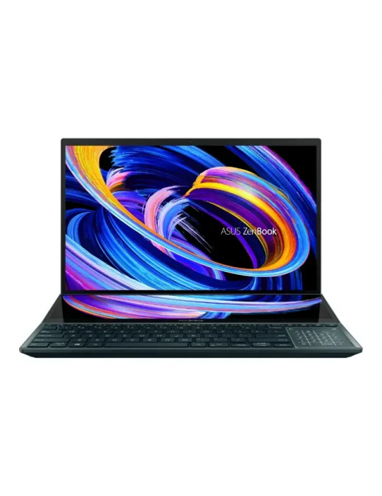  Home - ASUS ZenBook DUO UX482EG-HY007W i7-1165G7-16GB-SSD 1TB-MX450-2GB-14 FHD Touch-Win11-Celestial Blue-Sleeve-Stylus pen fre