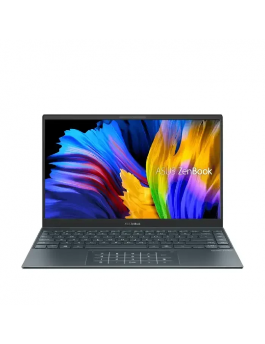  Laptop - ASUS ZenBook Flip 13 UX363EA-OLED007W i7-1165G7-16GB-SSD 1TB-Intel Iris Xe Graphics-13.3 FHD OLED Touch-Win11-Pine Gre