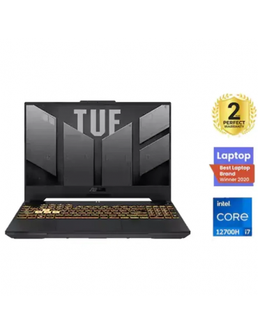 ASUS TUF F15 FX507ZE-HN080W i7-12700H-16GB-SSD 512GB-GTX3050Ti-4GB-15.6 FHD 144Hz-Win11-Gray-Asus Backpack free