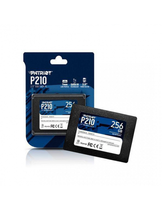  SSD - SSD Patriot P210 256GB 2.5 SATAIII