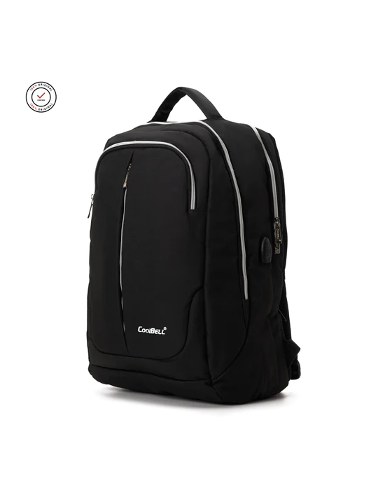  Carry Case - CoolBell CB-5006 Laptop Backpack-17.3-Inch-Black