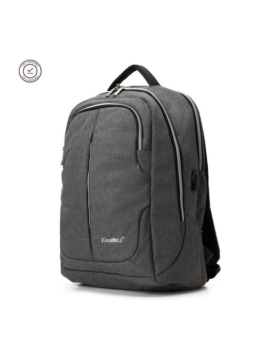  Carry Case - CoolBell CB-5006 Laptop Backpack-17.3-Inch-Gray